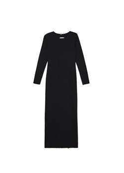 Cropp - Czarna sukienka maxi z wycięciem na plecach - czarny ze sklepu Cropp w kategorii Sukienki - zdjęcie 172276694