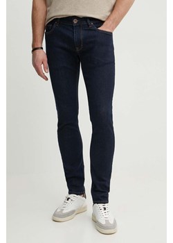 Joop! jeansy męskie kolor granatowy 30033382 ze sklepu ANSWEAR.com w kategorii Jeansy męskie - zdjęcie 172277403
