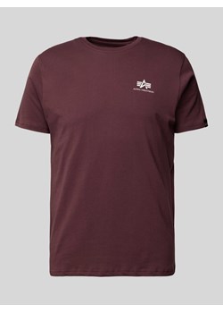 T-shirt z nadrukiem z logo model ‘BASIC’ ze sklepu Peek&Cloppenburg  w kategorii T-shirty męskie - zdjęcie 172280284