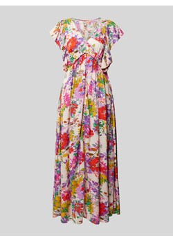 Długa sukienka z wiskozy model ‘Briella’ ze sklepu Peek&Cloppenburg  w kategorii Sukienki - zdjęcie 172280301