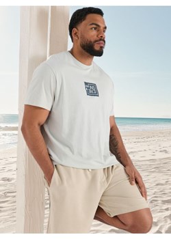 Sinsay - Koszulka z nadrukiem - kremowy ze sklepu Sinsay w kategorii T-shirty męskie - zdjęcie 172282621