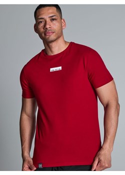 Sinsay - Koszulka bawełniana z nadrukiem - czerwony ze sklepu Sinsay w kategorii T-shirty męskie - zdjęcie 172282624