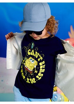 Sinsay - Koszulka SpongeBob - granatowy ze sklepu Sinsay w kategorii T-shirty chłopięce - zdjęcie 172282632
