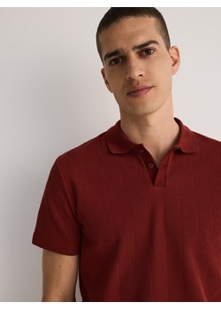 Reserved - Koszulka polo regular fit - intenstywna czerwień ze sklepu Reserved w kategorii T-shirty męskie - zdjęcie 172283152