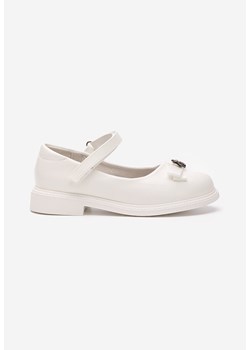Białe półbuty dziewczęce Alexsis ze sklepu Zapatos w kategorii Buty komunijne - zdjęcie 172283202