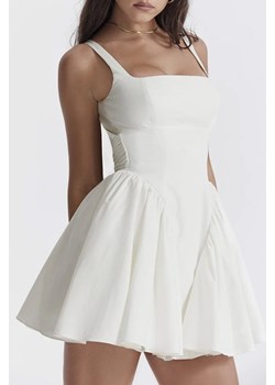 Sukienka TOIMELFA WHITE ze sklepu Ivet Shop w kategorii Sukienki - zdjęcie 172283462