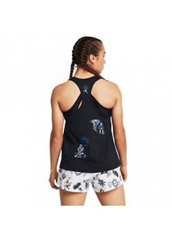 Damski top do biegania Under Armour UA We Run Tank - czarny ze sklepu Sportstylestory.com w kategorii Bluzki damskie - zdjęcie 172284143