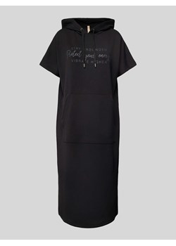 Sukienka z dzianiny dresowej z nadrukiem z napisem model ‘Banu’ ze sklepu Peek&Cloppenburg  w kategorii Sukienki - zdjęcie 172284823