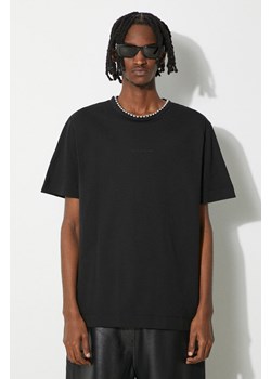 1017 ALYX 9SM t-shirt bawełniany kolor czarny gładki ze sklepu PRM w kategorii T-shirty męskie - zdjęcie 172284871