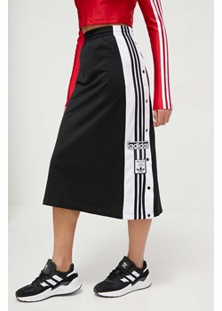 adidas Originals spódnica kolor czarny mini prosta IU2527 ze sklepu PRM w kategorii Spódnice - zdjęcie 172285012