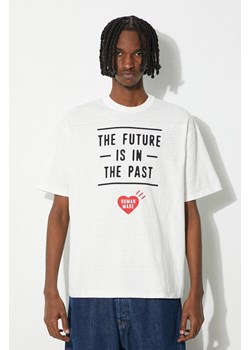 Human Made t-shirt bawełniany Graphic męski kolor biały z nadrukiem HM27TE003 ze sklepu PRM w kategorii T-shirty męskie - zdjęcie 172285100