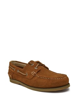 Tommy Hilfiger Skórzane mokasyny TH BOAT SHOE CORE SUEDE ze sklepu Gomez Fashion Store w kategorii Mokasyny męskie - zdjęcie 172285230