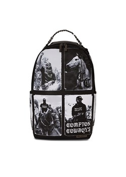 Plecak SPRAYGROUND Compton Backpack Sq 910B5976NSZ Czarny ze sklepu eobuwie.pl w kategorii Plecaki - zdjęcie 172289121