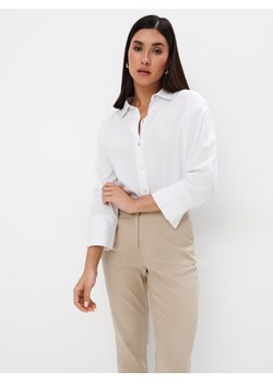 Mohito - Koszula z lnem - biały ze sklepu Mohito w kategorii Koszule damskie - zdjęcie 172289961