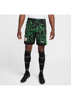 Męskie spodenki piłkarskie Nike Dri-FIT Nigeria Stadium 2024 (wersja wyjazdowa) – replika - Czerń ze sklepu Nike poland w kategorii Spodenki męskie - zdjęcie 172292220
