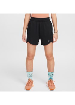 Spodenki treningowe dla dziewcząt Dri-FIT Nike Breezy - Czerń ze sklepu Nike poland w kategorii Szorty - zdjęcie 172292233