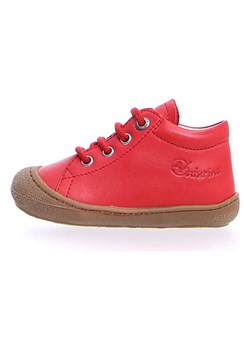 Naturino Skórzane sneakersy w kolorze czerwonym ze sklepu Limango Polska w kategorii Buty zimowe dziecięce - zdjęcie 172292260