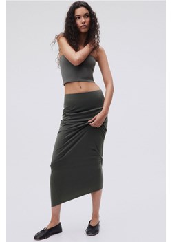 H & M - Dżersejowa spódnica ołówkowa - Zielony ze sklepu H&M w kategorii Spódnice - zdjęcie 172292322