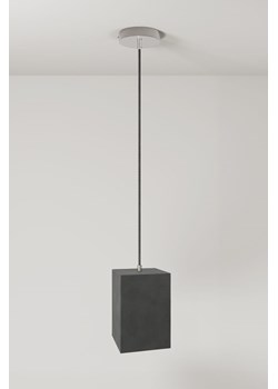 H & M - Lampa Sufitowa Cubo Z Betonu Z Żarówką - Szary ze sklepu H&M w kategorii Lampy wiszące - zdjęcie 172292344