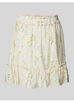 Spódnica mini z kwiatowym nadrukiem model ‘JOSIE’ ze sklepu Peek&Cloppenburg  w kategorii Spódnice - zdjęcie 172293040