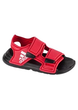 Sandały adidas Altaswim Sandals Jr FZ6503 czerwone ze sklepu ButyModne.pl w kategorii Sandały dziecięce - zdjęcie 172293420