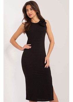 Czarna sukienka bodycon DHJ-SK-17732.34, Kolor czarny, Rozmiar uniwersalny, ITALY MODA ze sklepu Primodo w kategorii Sukienki - zdjęcie 172294023