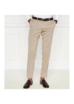 Oscar Jacobson Wełniane spodnie Denz | Slim Fit ze sklepu Gomez Fashion Store w kategorii Spodnie męskie - zdjęcie 172295451