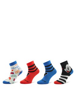 adidas Zestaw 3 par wysokich skarpet dziecięcych Mickey Mouse Crew Socks 3 Pairs IB6776 Kolorowy ze sklepu MODIVO w kategorii Skarpetki dziecięce - zdjęcie 172296452