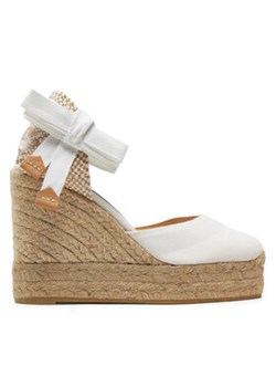 Castañer Espadryle Carina/8Ed/001 020961 Biały ze sklepu MODIVO w kategorii Espadryle damskie - zdjęcie 172296521