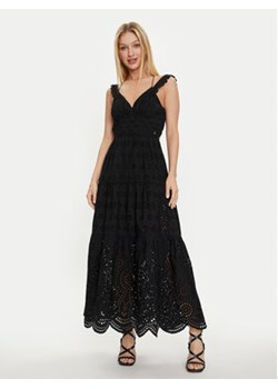 Guess Sukienka letnia Sl Palma Long W4GK46 WG571 Czarny Regular Fit ze sklepu MODIVO w kategorii Sukienki - zdjęcie 172296760