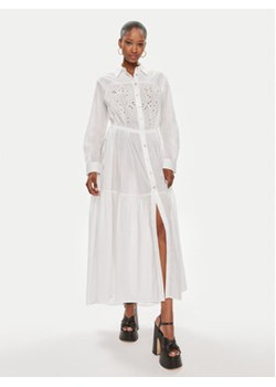 Pinko Sukienka koszulowa Dolce Vita Chemisier . 103728 A1XP Biały Regular Fit ze sklepu MODIVO w kategorii Sukienki - zdjęcie 172296802