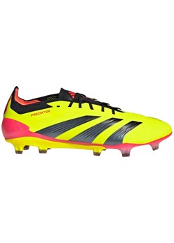 Buty piłkarskie adidas Predator Elite Fg M IF5441 żółte ze sklepu ButyModne.pl w kategorii Buty sportowe męskie - zdjęcie 172296894