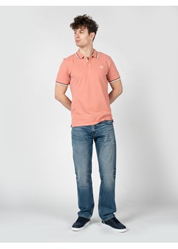 Guess Koszulka Polo "Allen" | X1VP23K8OP0 | Mężczyzna | Różowy ze sklepu ubierzsie.com w kategorii T-shirty męskie - zdjęcie 172297240