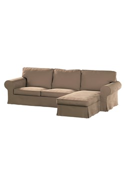 Pokrowiec na sofę Ektorp 2-osobową i leżankę ze sklepu dekoria.pl w kategorii Pokrowce na kanapy i fotele - zdjęcie 172298932