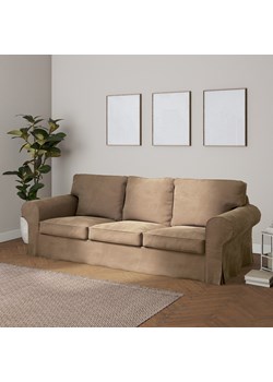 Pokrowiec na sofę Ektorp 3-osobową, rozkładaną ze sklepu dekoria.pl w kategorii Pokrowce na kanapy i fotele - zdjęcie 172298971