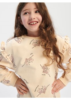Sinsay - Bluza - kremowy ze sklepu Sinsay w kategorii Bluzki dziewczęce - zdjęcie 172301503
