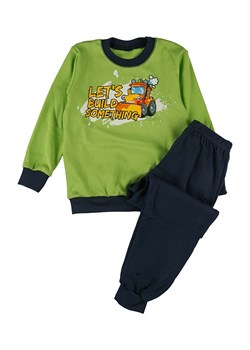 Chłopięca zielona piżama z nadrukiem Tup Tup ze sklepu 5.10.15 w kategorii Piżamy dziecięce - zdjęcie 172302051