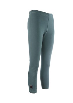 Oliwkowe dziewczęce legginsy z kieszeniami Tup Tup ze sklepu 5.10.15 w kategorii Spodnie dziewczęce - zdjęcie 172302053