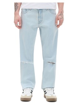 Cropp - Jeansy z ozdobnym cięciem na kolanach - niebieski ze sklepu Cropp w kategorii Jeansy męskie - zdjęcie 172302962