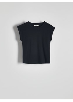 Reserved - T-shirt kimono - czarny ze sklepu Reserved w kategorii Bluzki damskie - zdjęcie 172303410