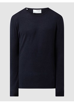 Sweter z mieszanki bawełny ekologicznej model ‘Rome’ ze sklepu Peek&Cloppenburg  w kategorii Swetry męskie - zdjęcie 172305760