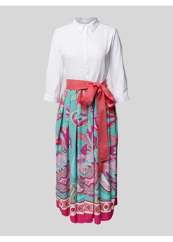 Sukienka koszulowa z wiązanym paskiem ze sklepu Peek&Cloppenburg  w kategorii Sukienki - zdjęcie 172305761
