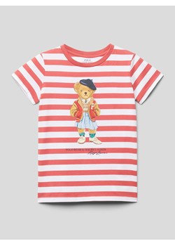 T-shirt w paski ze sklepu Peek&Cloppenburg  w kategorii Bluzki dziewczęce - zdjęcie 172308972