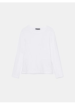 Mohito - Dopasowana bluzka z długim rękawem - biały ze sklepu Mohito w kategorii Bluzki damskie - zdjęcie 172310114