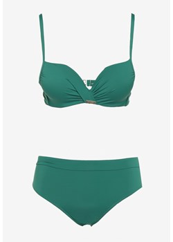 Zielone Bikini Stanik Push-Up i Klasyczne Figi Pevbia ze sklepu Renee odzież w kategorii Stroje kąpielowe - zdjęcie 172313802