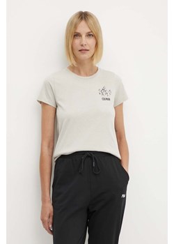 Colmar t-shirt damski kolor beżowy ze sklepu ANSWEAR.com w kategorii Bluzki damskie - zdjęcie 172315311
