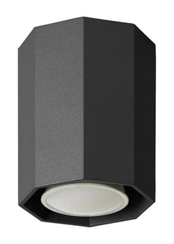 Halogenowa lampa sufitowa E549-Okti - czarny ze sklepu Edinos.pl w kategorii Lampy sufitowe - zdjęcie 172318642