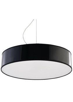 Okrągła lampa wisząca LED E818-Arens - czarny ze sklepu Edinos.pl w kategorii Lampy wiszące - zdjęcie 172318750