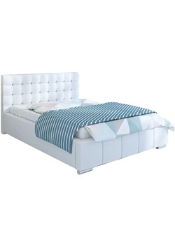 Pikowane łóżko ze schowkiem 180x200 Elber 2X - 36 kolorów ze sklepu Edinos.pl w kategorii Łóżka i materace - zdjęcie 172318861
