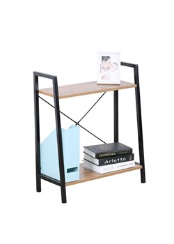 Czarny regał loftowy E5-C19 ze sklepu Edinos.pl w kategorii Regały i witryny - zdjęcie 172319024